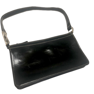 Xoxo small handbag with brushed silver hardware